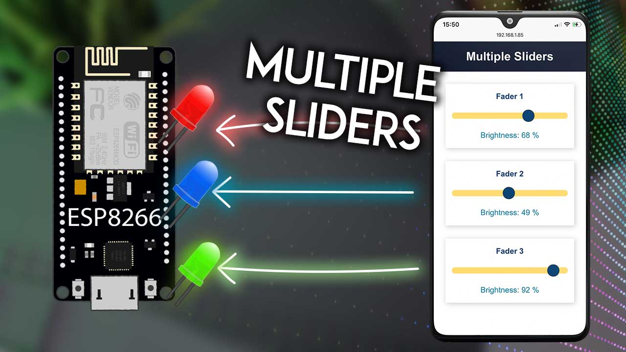 ESP8266-Multiple-Sliders-Web-Server-PWM-LEDs