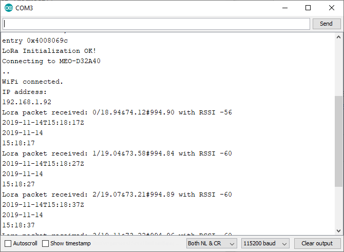 ESP32-LoRa-Web-Server-Demonstration