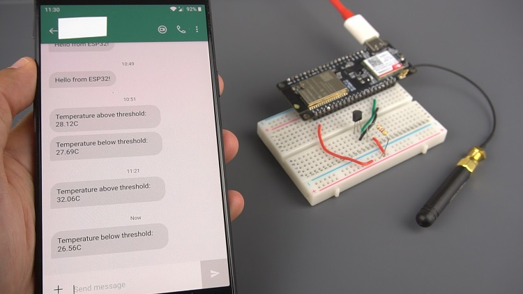 Receive-Temperature-below-threshold-SMS-from-TCall-ESP32-SIM800L-board