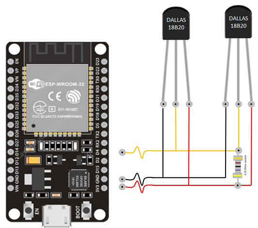 ds18b20_esp32_single_normal